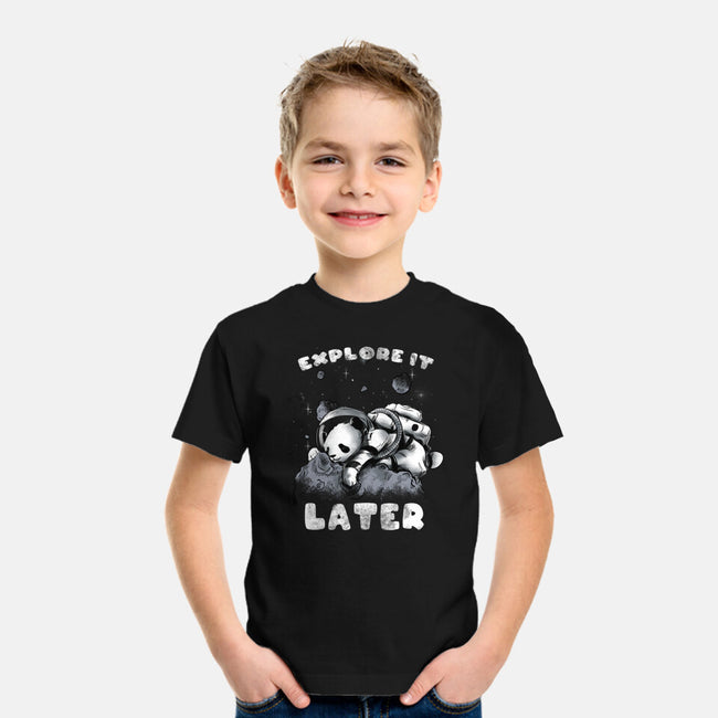 Panda Nap-youth basic tee-fanfabio