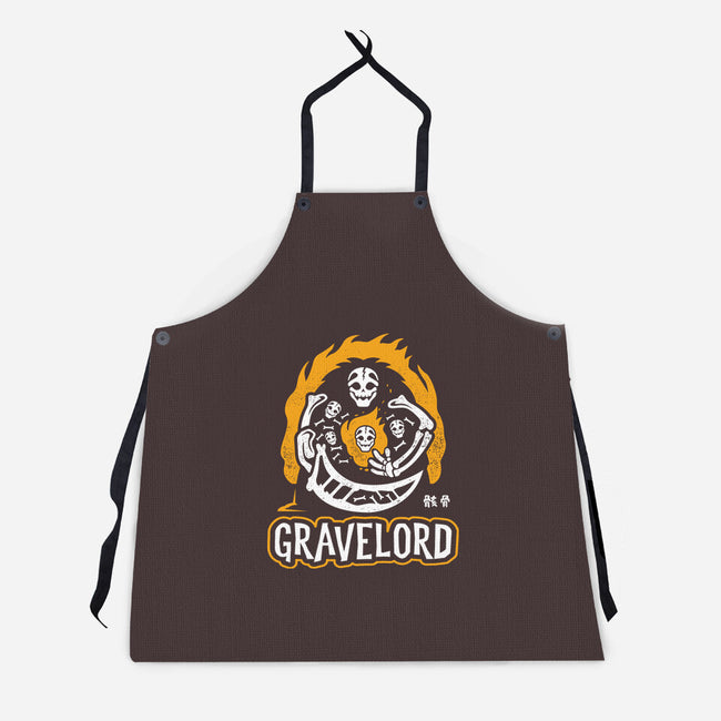 Gravelord-unisex kitchen apron-Logozaste