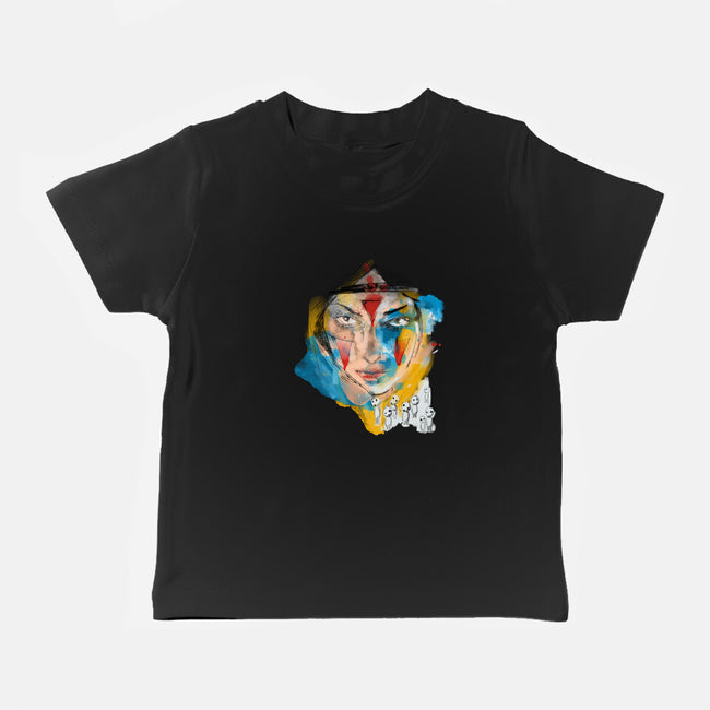Inked Mononoke Princess-baby basic tee-kharmazero