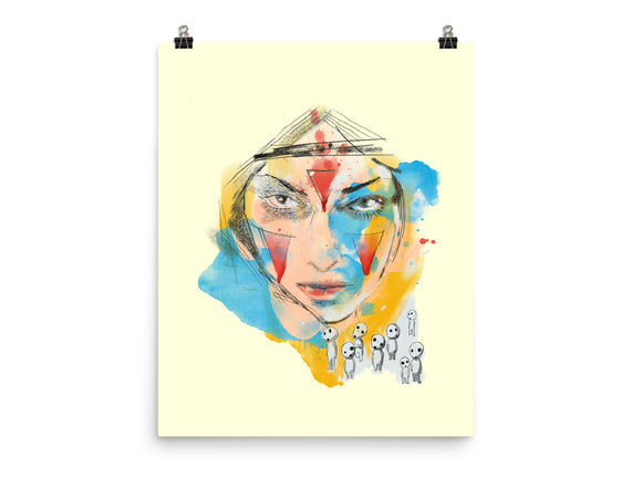 Inked Mononoke Princess