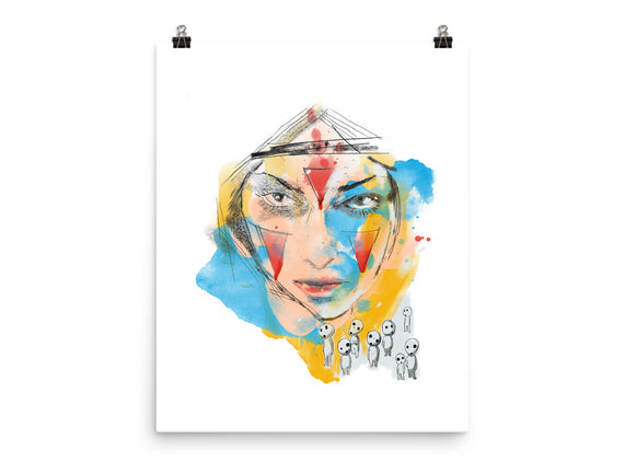 Inked Mononoke Princess