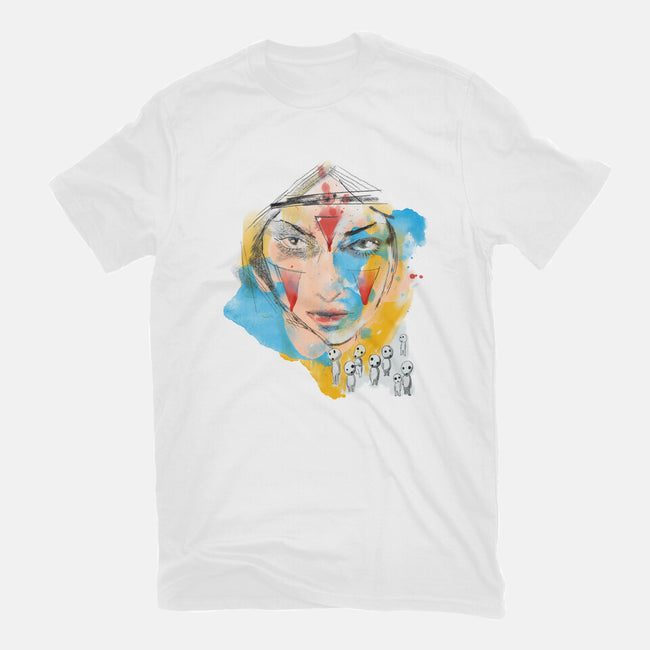 Inked Mononoke Princess-mens basic tee-kharmazero