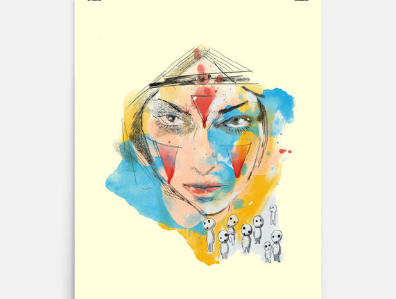 Inked Mononoke Princess