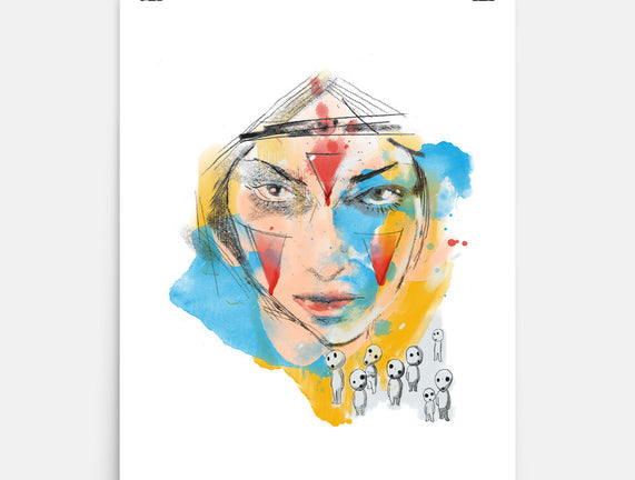 Inked Mononoke Princess