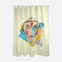 Inked Mononoke Princess-none polyester shower curtain-kharmazero