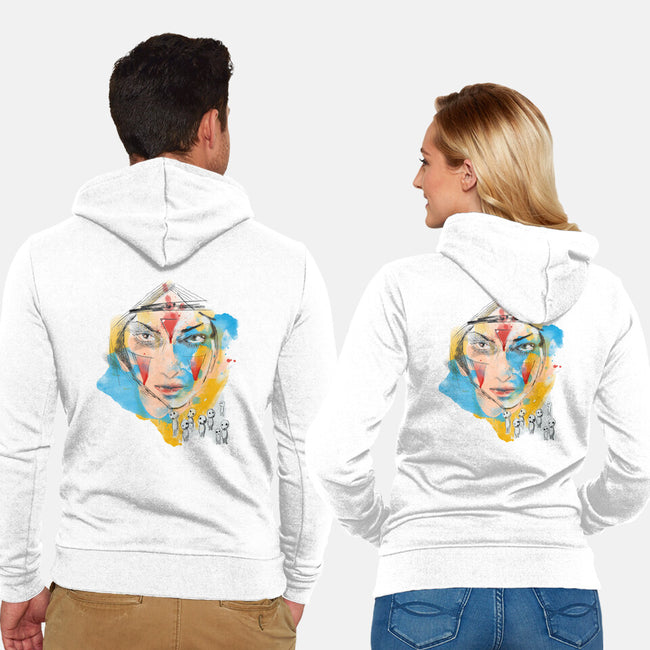 Inked Mononoke Princess-unisex zip-up sweatshirt-kharmazero