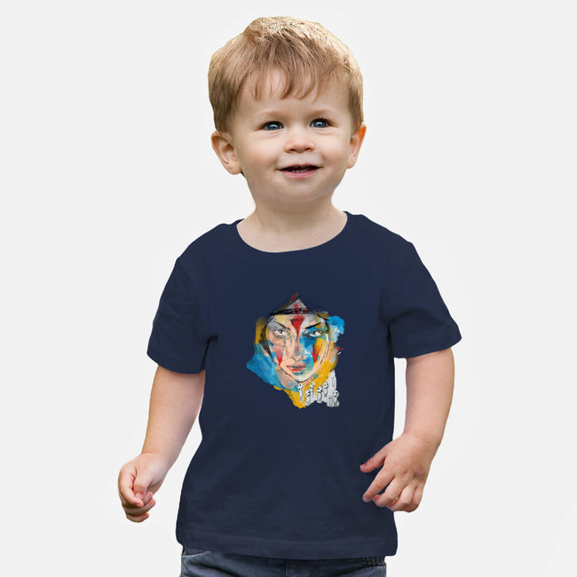 Inked Mononoke Princess-baby basic tee-kharmazero