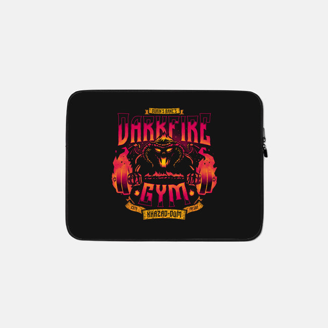 Darkfire Gym-none zippered laptop sleeve-teesgeex