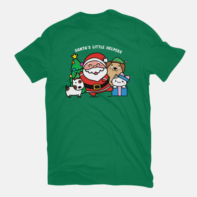 Santa's Little Helpers-mens premium tee-bloomgrace28