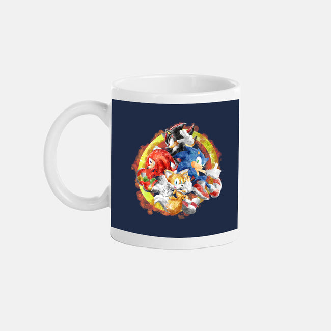 Sonic Squad Splash-none mug drinkware-nickzzarto
