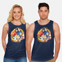 Sonic Squad Splash-unisex basic tank-nickzzarto