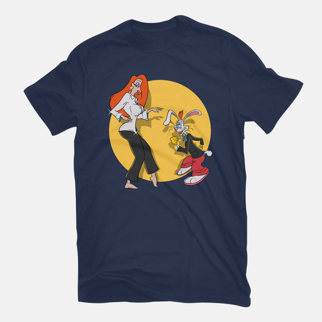 Rabbit Fiction-womens fitted tee-Getsousa!