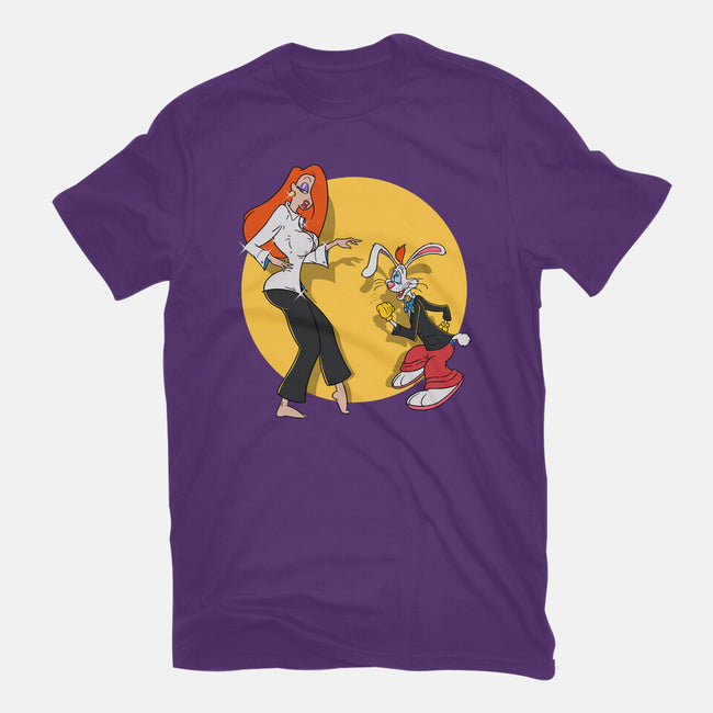Rabbit Fiction-womens fitted tee-Getsousa!