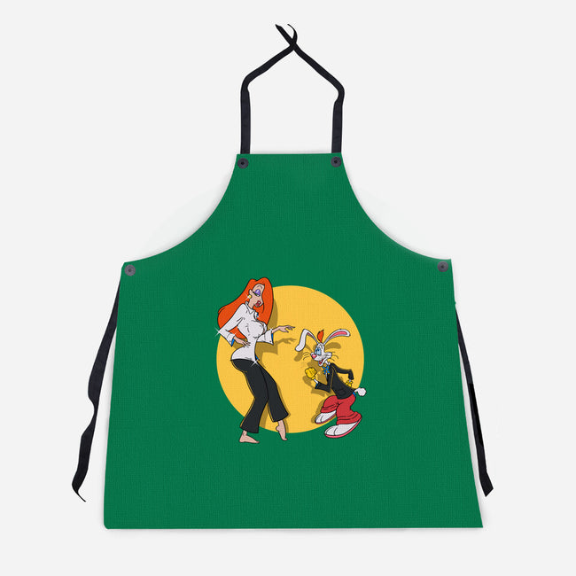 Rabbit Fiction-unisex kitchen apron-Getsousa!