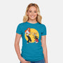 Rabbit Fiction-womens fitted tee-Getsousa!