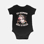Not Human Just Stressed-baby basic onesie-koalastudio