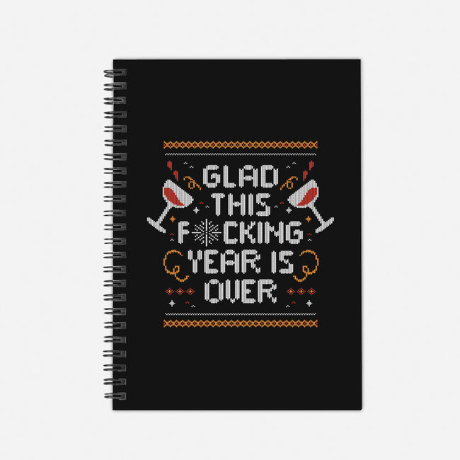Glad This Year Is Over-none dot grid notebook-eduely