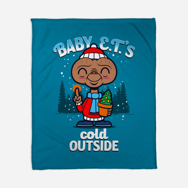 Baby E.T.'s Cold Outside-none fleece blanket-Boggs Nicolas