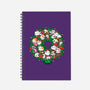 Catmas Wreath-none dot grid notebook-bloomgrace28