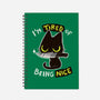 Tired Of Being Nice-none dot grid notebook-BlancaVidal
