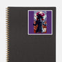 Saiyan Moonlight-none glossy sticker-fanfabio