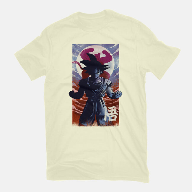 Saiyan Moonlight-mens premium tee-fanfabio