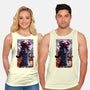 Saiyan Moonlight-unisex basic tank-fanfabio