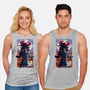 Saiyan Moonlight-unisex basic tank-fanfabio