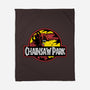 Chainsaw Park-none fleece blanket-Andriu
