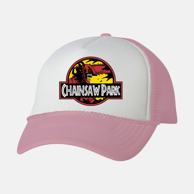 Chainsaw Park-unisex trucker hat-Andriu