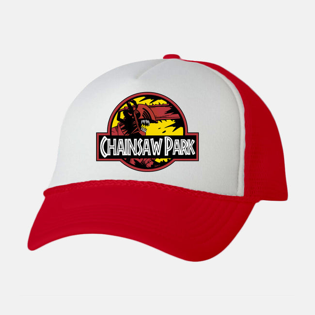 Chainsaw Park-unisex trucker hat-Andriu