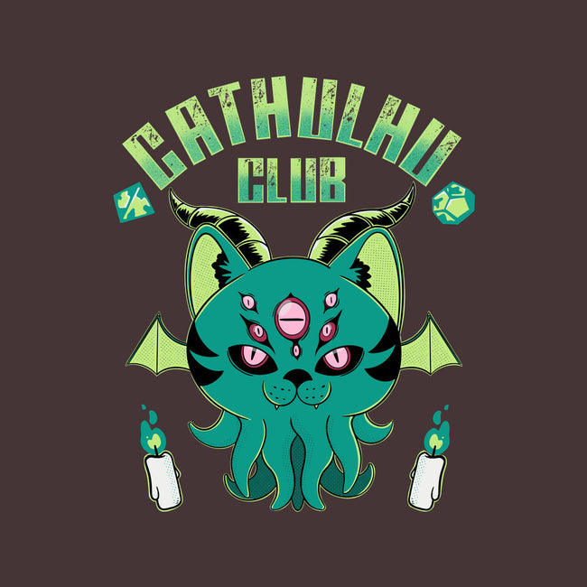 Cathulhu Club-none glossy sticker-Tri haryadi