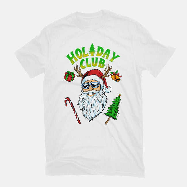 The Holiday Club-womens basic tee-spoilerinc