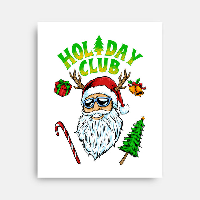 The Holiday Club-none stretched canvas-spoilerinc