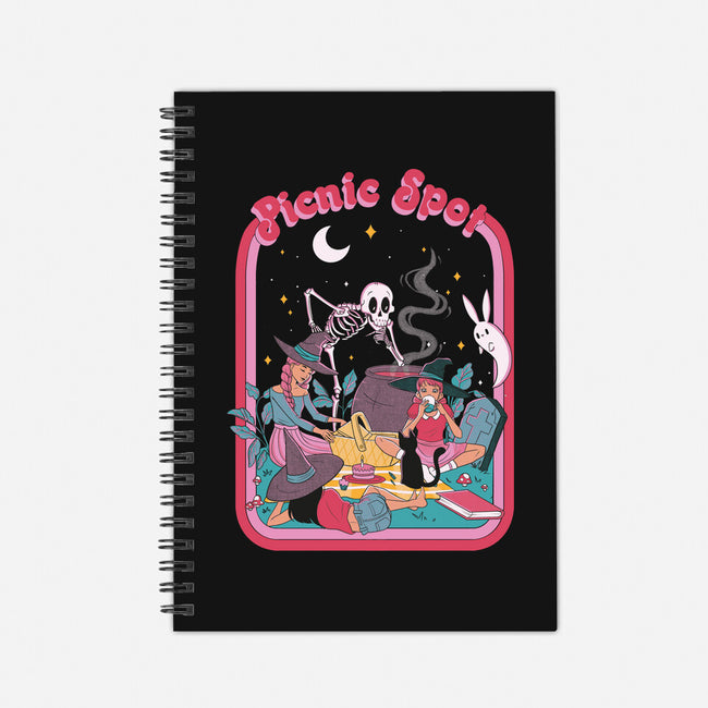 Picnic Spot-none dot grid notebook-yumie