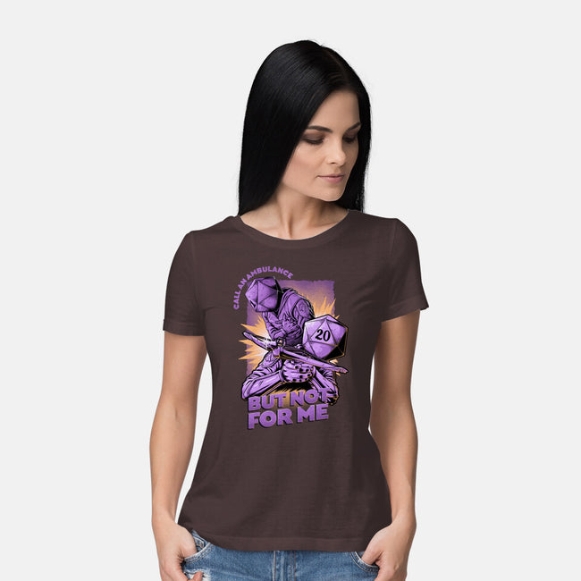 RPG Call An Ambulance-womens basic tee-The Inked Smith