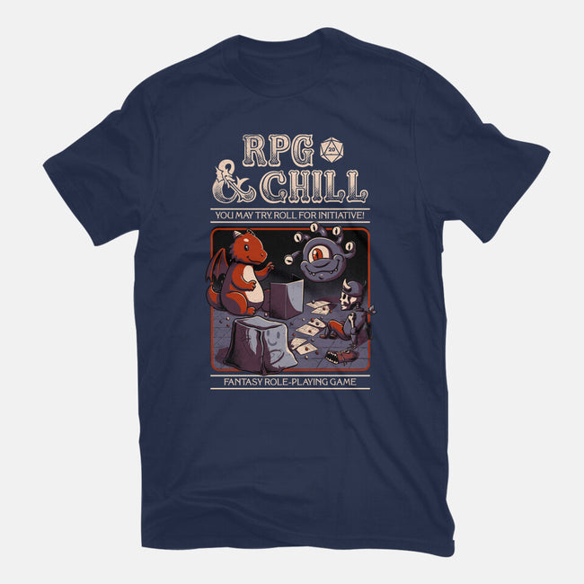 RPG & Chill-mens premium tee-The Inked Smith