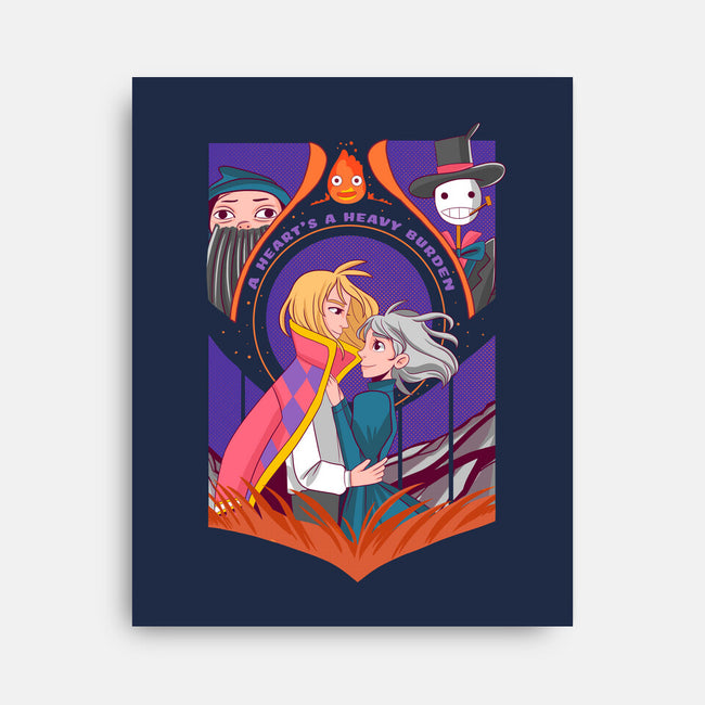 A Magical Castle-none stretched canvas-Conjura Geek