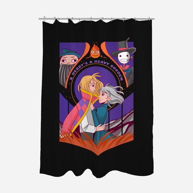 A Magical Castle-none polyester shower curtain-Conjura Geek