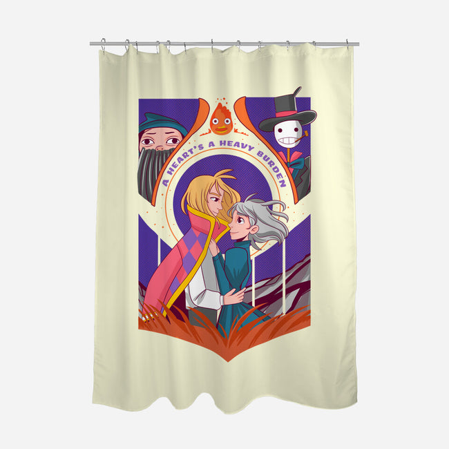 A Magical Castle-none polyester shower curtain-Conjura Geek