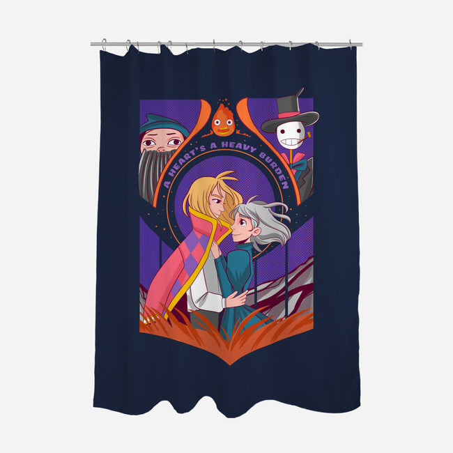 A Magical Castle-none polyester shower curtain-Conjura Geek