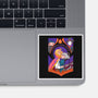 A Magical Castle-none glossy sticker-Conjura Geek