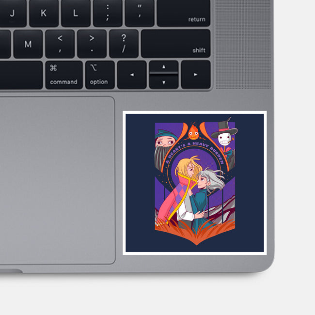 A Magical Castle-none glossy sticker-Conjura Geek