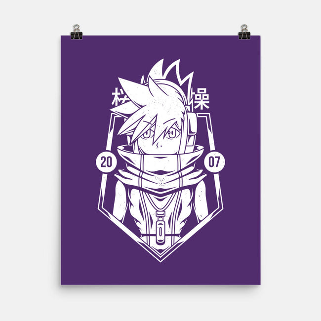Neku-none matte poster-Alundrart