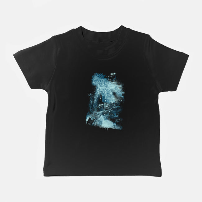 Forest Spirit Rising-baby basic tee-kharmazero