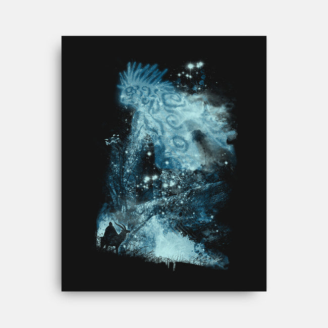 Forest Spirit Rising-none stretched canvas-kharmazero