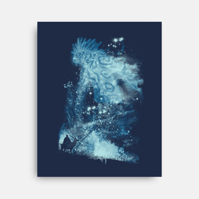 Forest Spirit Rising-none stretched canvas-kharmazero