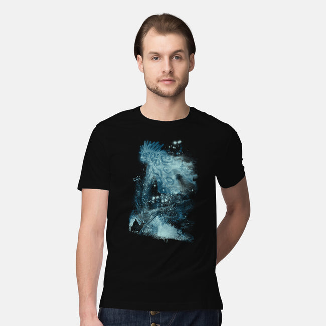 Forest Spirit Rising-mens premium tee-kharmazero