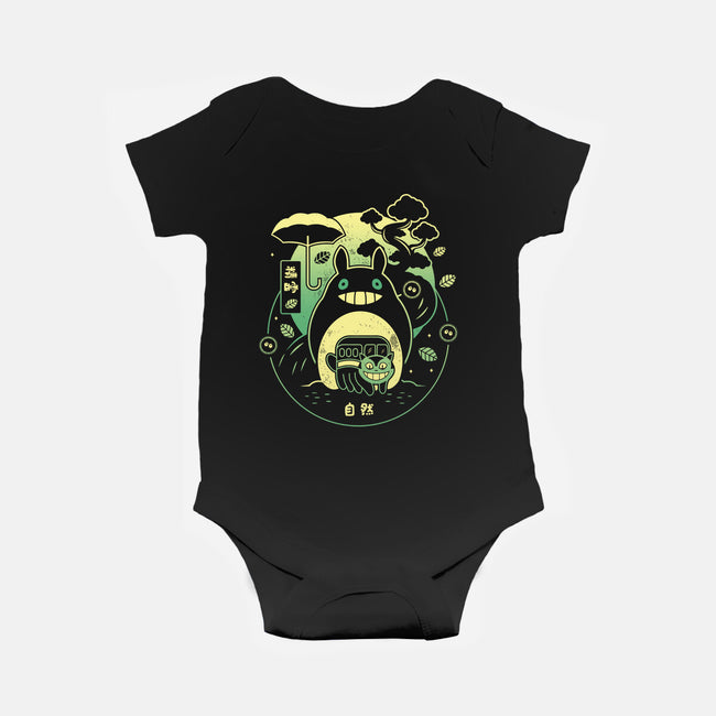 Magical Spirits Adventure-baby basic onesie-Logozaste