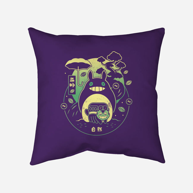 Magical Spirits Adventure-none removable cover w insert throw pillow-Logozaste